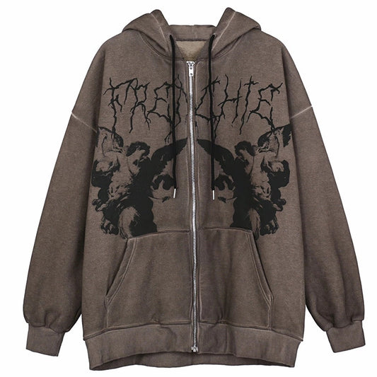 Angel Zip Up Men's