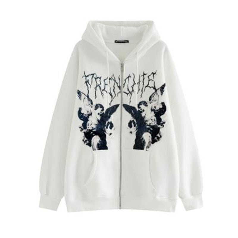 安いサイト 【MASU】23awANGEL ZIP-UP HOODIE - トップス